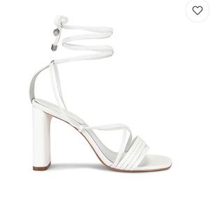 SCHUTZ Glenna Heel in White size 6.5  New